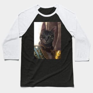 Mystic Mage cat: Magnus Baseball T-Shirt